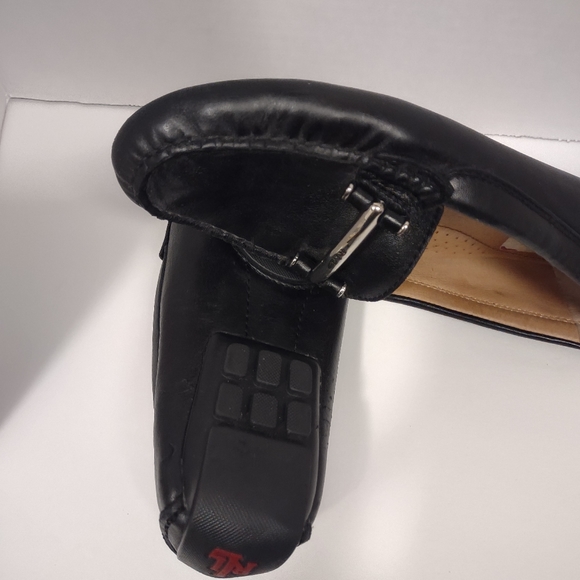 Ralph Lauren leather Driving Loafers black 6.5B - Picture 7 of 8